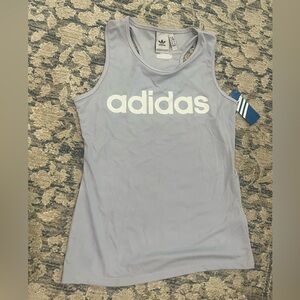 Adidas Women's lilac logo training tank